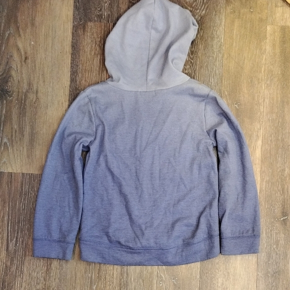 btween - Kids - Purple Yellow Heart Hoodie Sweatshirt - Picture 3 of 3